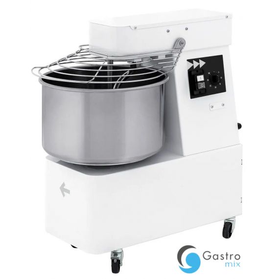 Miesiarka spiralna 22l | wsad 17 kg - ze stałą głowicą i dzieżą | 1I053010 hendi 