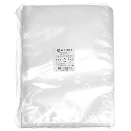 Worki moletowane 100 szt., 200x300mm do pakowarek próżniowych  | 297438 HENDI