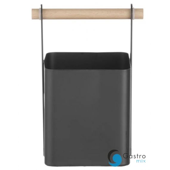 Organizer stołowy czarny 140x105x190 mm | 427064 hendi 