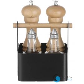  Organizer stołowy czarny 2170x130x160 mm | 427057 hendi