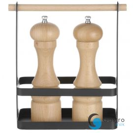  Organizer stołowy czarny 230x100x240 mm | 427040 hendi