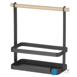  Organizer stołowy czarny 230x100x240 mm | 427040 hendi