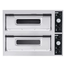 Piec do pizzy Basic 44, Prismafood, 2 komory, 400V/9400W | 1F010050 HENDI