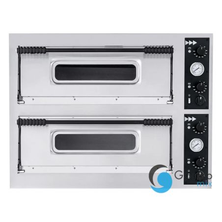 Piec do pizzy Basic 44, Prismafood, 2 komory, 400V/9400W | 1F010050 HENDI 
