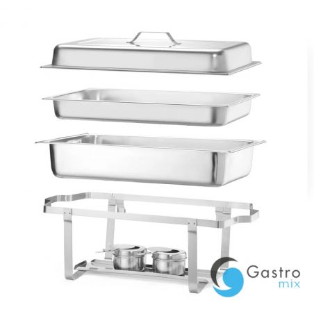 Podgrzewacz na pastę GN 1/1 - 9L - zestaw 2 szt.| 472613 hendi 