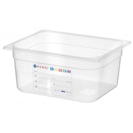 Pojemnik GN 1/2 150mm HACCP, GN 1/2, 9,5L | 880166 hendi 
