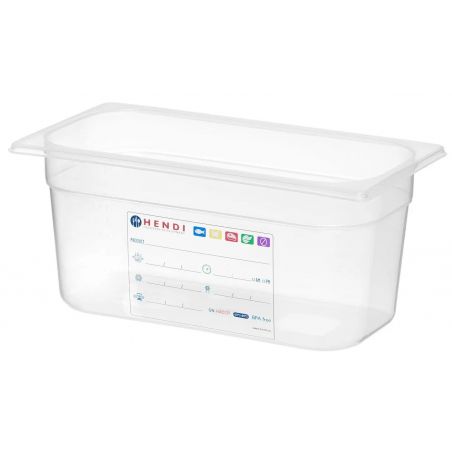 Pojemnik GN 1/3 150mm HACCP, GN 1/3, 5,7L  | 880265 hendi 