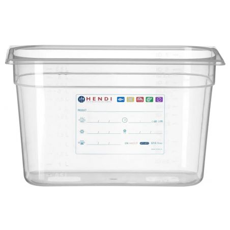 Pojemnik GN 1/3 200mm HACCP, GN 1/3, 7,8L | 880258 hendi 