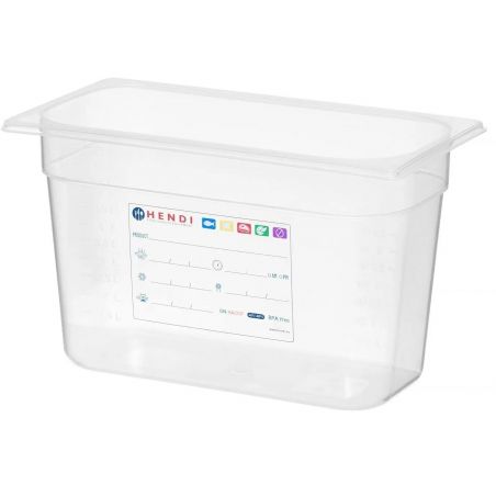 Pojemnik GN 1/3 200mm HACCP, GN 1/3, 7,8L | 880258 hendi 