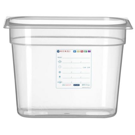 Pojemnik GN 1/4 200mm HACCP, GN 1/4, 5,5L | 880357 hendi 