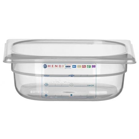 Pojemnik GN 1/6 65mm HACCP, GN 1/6, 1L| 880487 hendi 