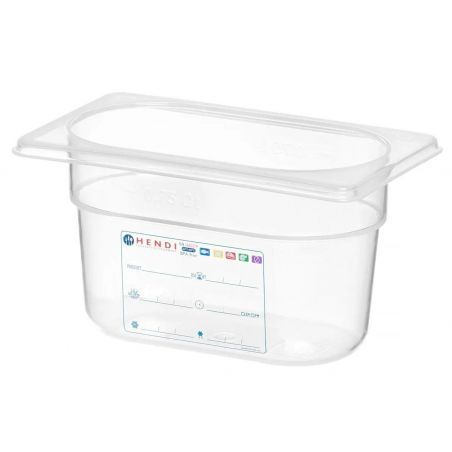 Pojemnik GN 1/9 100mm HACCP, GN 1/9, 0,9L | 880555 hendi 
