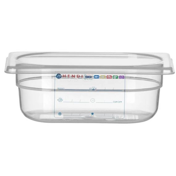 Pojemnik GN 1/9 65mm HACCP, GN 1/9, 0,6L | 880562 hendi 