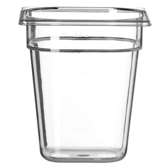 Pojemnik GN 1/6 200mm  z poliwęglanu,  Profi Line, 3,4L | 861707 hendi 