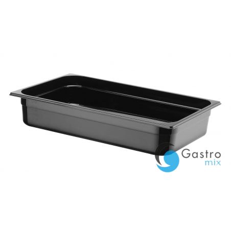 Pojemnik GN 1/1 100mm  z czarnego poliwęglanu,  Profi Line,  14L| 862223 hendi 