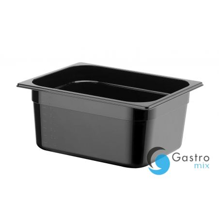 Pojemnik GN1/2-150 z czarnego poliwęglanu | 862414 hendi 