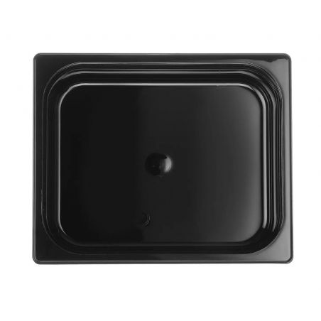 Pojemnik GN1/2-65 z czarnego poliwęglanu | 862438 hendi 