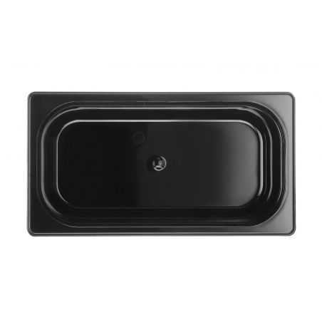 Pojemnik GN1/3-100 z czarnego poliwęglanu  | 862520 hendi 