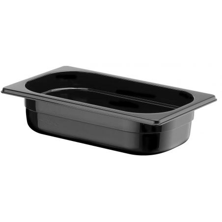Pojemnik GN1/4-65 z czarnego poliwęglanu | 862636 hendi 