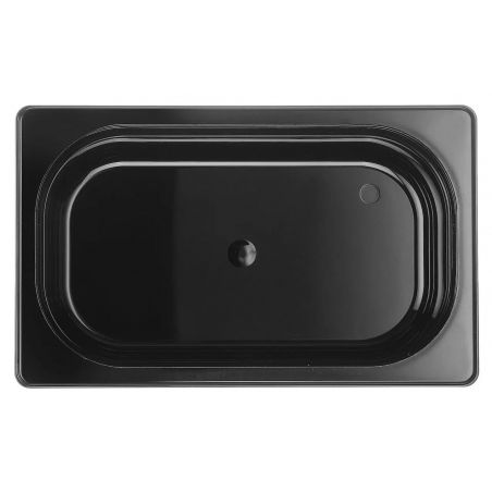 Pojemnik GN1/4-65 z czarnego poliwęglanu | 862636 hendi 