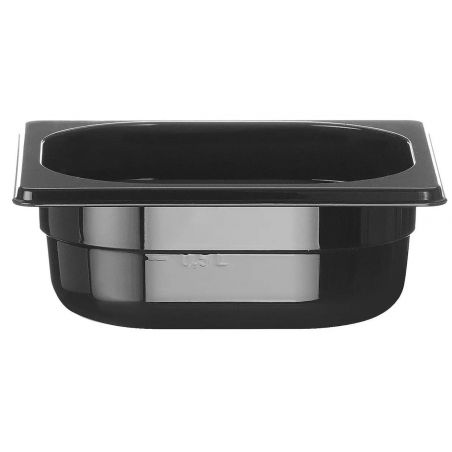 Pojemnik GN1/6-65 z czarnego poliwęglanu | 862735 hendi 