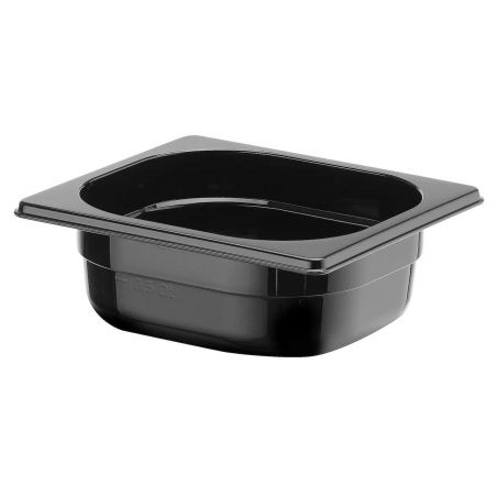 Pojemnik GN1/6-65 z czarnego poliwęglanu | 862735 hendi 