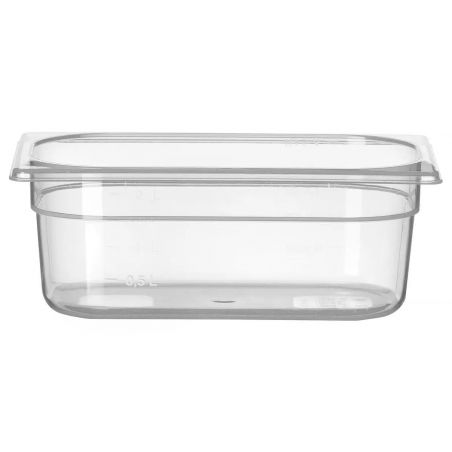 Pojemnik GN 1/4-100 z polipropylenu 235x162 mm | 880326 HENDI 