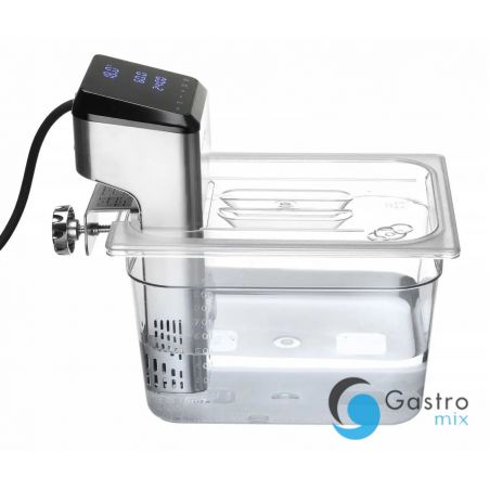 Pokrywka GN 1/2 do pojemników GN z poliwęglanu z wycięciem na sous vide| 864234 hendi 