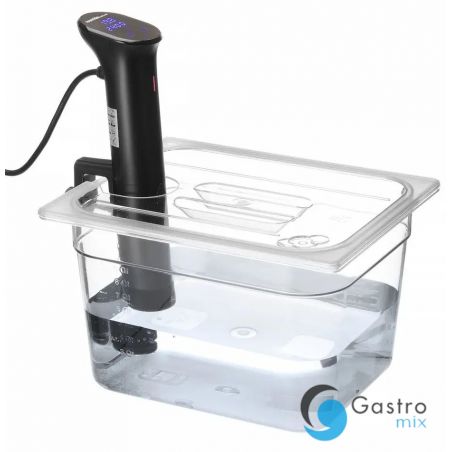 Pokrywka do pojemników GN 1/2 z poliwęglanu z wycięciem na cyrkulator sous-vide| 864210 hendi 
