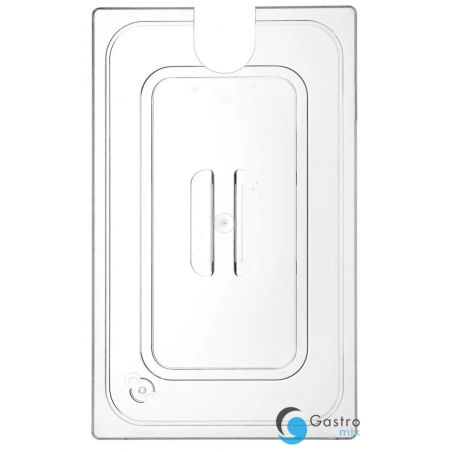 Pokrywka do pojemników GN1/1  z poliwęglanu z wycięciem na sous vide  | 864203 HENDI 