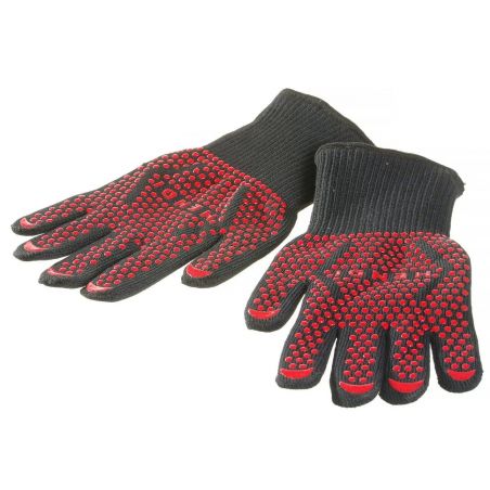 Rękawice do grilla, odporne na wysoką temperaturę  2 szt., (L)300mm  |  556634 HENDI 