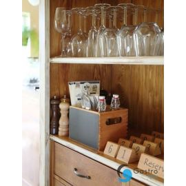  Skrzynka na karty menu i sztućce | 664148 HENDI