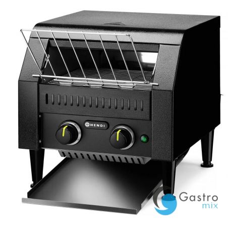 Toster przelotowy podwójny, czarny, 230V2240W, 418x368x(H)387mm | 261354 HENDI 