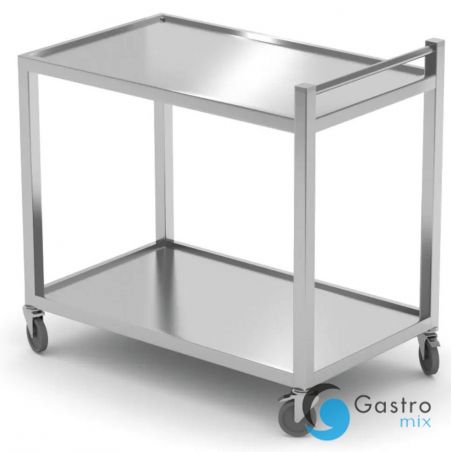 Wózek kelnerski 2-półkowy – spawany  800x500x850 mm| 816691 hendi 