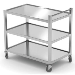 Wózek 3-półkowy Profi Line-spawany 800x500x850 mm | 810224 hendi