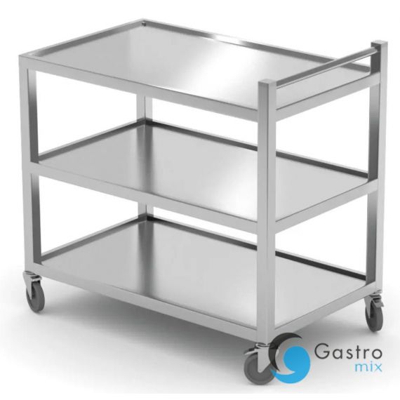 Wózek 3-półkowy Profi Line-spawany 800x500x850 mm | 810224 hendi 