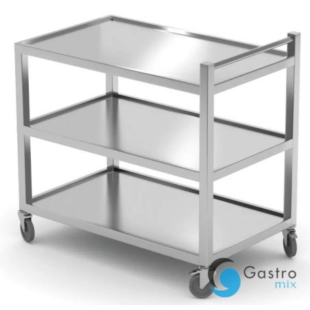 Wózek 3-półkowy Profi Line-spawany 800x500x850 mm | 810224 hendi 