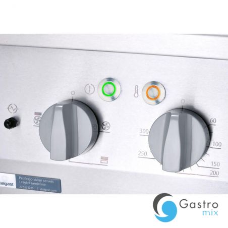 kuchnia gazowa ECO z piekarnikiem elektrycznym, 6-palnikowa, P 21+6.5 kW, U G30 