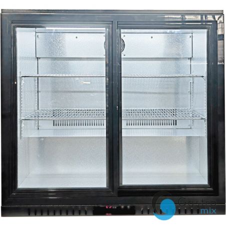 barowa witryna chłodnicza V 198 l  , 2-drzwiowa, drzwi suwane| 882214 STALGAST 