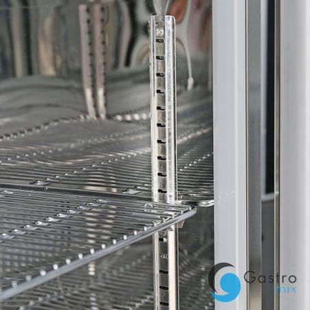 barowa witryna V 198 l chłodnicza, stalowa, 2-drzwiowa| 882243 STALGAST 