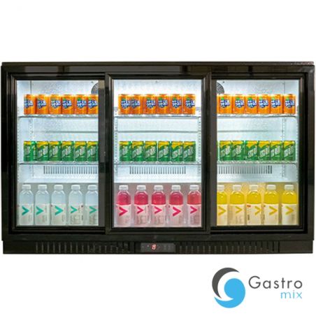 barowa witryna V 308 l chłodnicza, 3-drzwiowa, drzwi suwane| 882324 STALGAST 