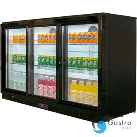 barowa witryna V 308 l chłodnicza, 3-drzwiowa, drzwi suwane| 882324 STALGAST 