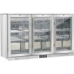 barowa witryna  V 308 l chłodnicza, stalowa, 3-drzwiowa| 882343 STALGAST