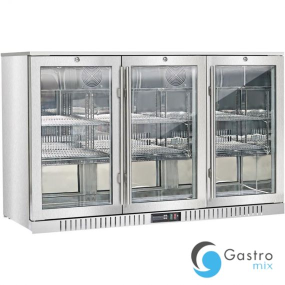 barowa witryna  V 308 l chłodnicza, stalowa, 3-drzwiowa| 882343 STALGAST 