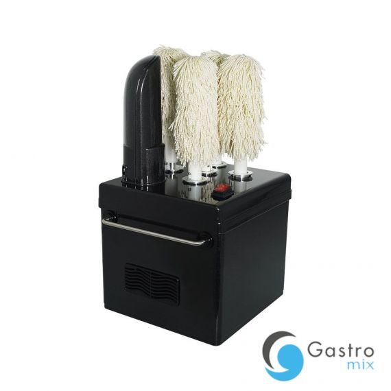 polerka, urządzenie do polerowania szkła, czarna, 5-szczotek, P 1.15 kW, U 230V | 469004 STALGAST 