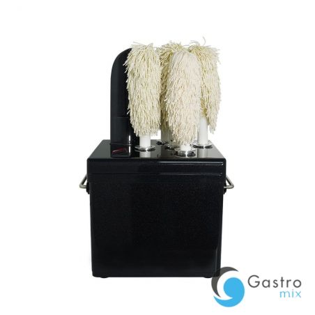 polerka, urządzenie do polerowania szkła, czarna, 5-szczotek, P 1.15 kW, U 230V | 469004 STALGAST 