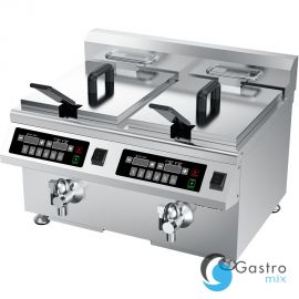 frytownica indukcyjna, 2-komorowa, V 2x8 l, P 2x3.5 kW | 746782 STALGAST