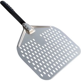 łopata do pizzy, perforowana, aluminiowa, 300x350 mm, L 660 mm | 564660 STALGAST