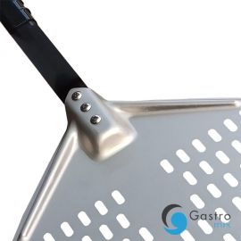  łopata do pizzy, perforowana, aluminiowa, 300x350 mm, L 660 mm | 564660 STALGAST