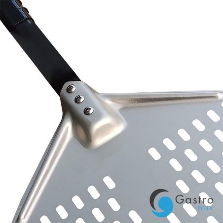 łopata do pizzy, perforowana, aluminiowa, 300x350 mm, L 660 mm | 564660 STALGAST 